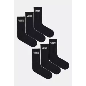 Vans șosete 6-pack culoarea negru, VN000QCBBLK1 imagine