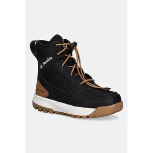 Columbia cizme de iarnă pentru copii YOUTH PORTLANDER culoarea negru, 2078901 imagine