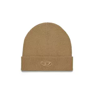 Diesel căciulă de lână pentru copii FKCODERFULLYC HAT culoarea bej, J02392 imagine