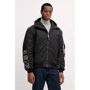 Alpha Industries geacă culoarea negru, de iarnă, 258123.03 imagine