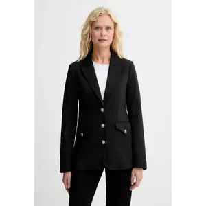 Morgan sacou culoarea negru, un singur rand de nasturi, uni, VADOR.F imagine