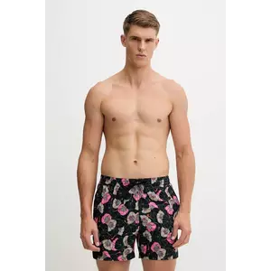 Nike pantaloni scurți de baie culoarea negru, NESSF565 imagine