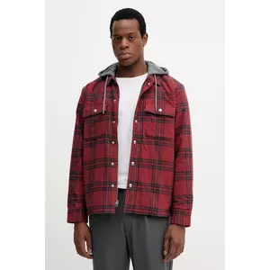 Levi's geacă culoarea bordo, de tranziție, 003AZ imagine