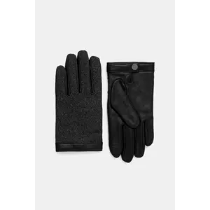 BOSS mănuși cu lână bărbați, culoarea negru 50548843 imagine