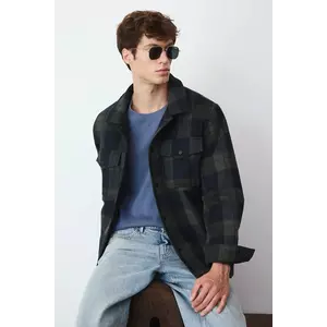 Medicine geacă cu aspect de cămașă culoarea verde, de tranzitie imagine