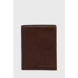 Barbour portofel de piele Colwell Small Billfold bărbați, culoarea maro MLG0012 imagine