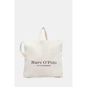 Marc O'Polo geantă de bumbac culoarea bej, B0118680301800 imagine