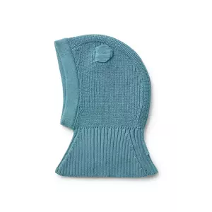 Liewood cagulă din bumbac Hanibal Balaclava culoarea turcoaz, LW20101 imagine