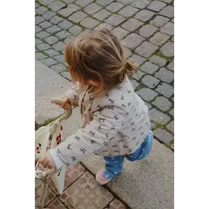 Konges Sløjd geacă de bumbac pentru copii COCO PADDED JACKET culoarea bej, KS103759 imagine