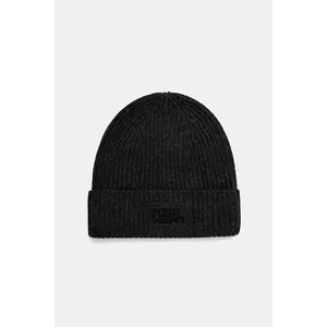 Karl Lagerfeld pălărie din amestec de lână culoarea gri, 554305.805601 imagine