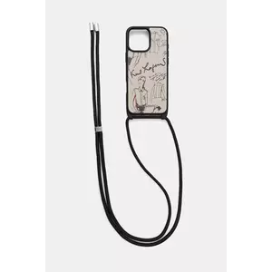 Karl Lagerfeld husă pentru telefon iPhone 16 Pro Max culoarea gri, KLHCP16XPGGRMPCG imagine
