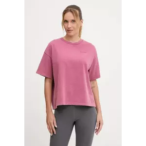 Under Armour tricou culoarea bordo, 6007690 imagine