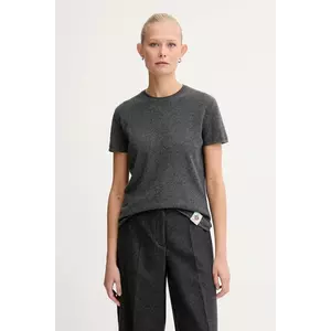 Bally tricou din cașmir culoarea gri, WKN07A imagine