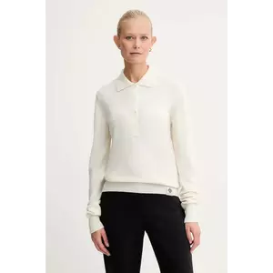 Bally pulover de cașmir culoarea bej, light, WKN0AP imagine