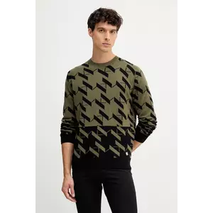 Karl Lagerfeld pulover din amestec de lână culoarea negru, 554305.655022 imagine