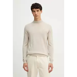 Karl Lagerfeld pulover de lână culoarea bej, light, 554399.655002 imagine