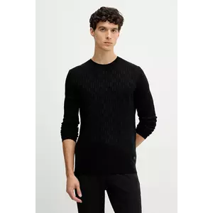 Karl Lagerfeld pulover din amestec de lână culoarea negru, 554302.655018 imagine