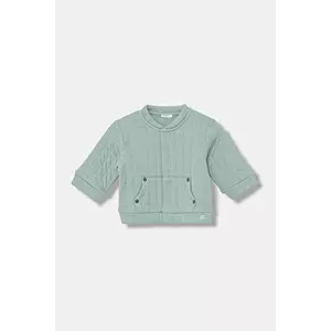 United Colors of Benetton bluză copii culoarea turcoaz, uni, 3JOEA501O imagine