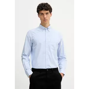 United Colors of Benetton cămașă din bumbac cu guler button-down, regular, 5FGBUQ04C imagine
