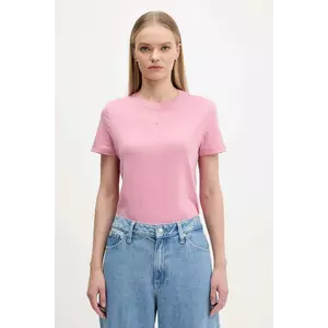 Tommy Jeans tricou culoarea roz, DW0DW21964 imagine