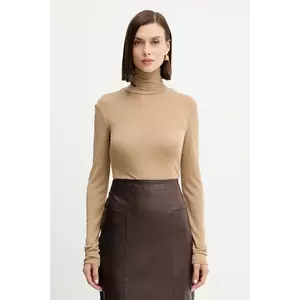Weekend Max Mara mânecă lungă cu lână TESEO culoarea verde, cu guler, 2525946052600 imagine
