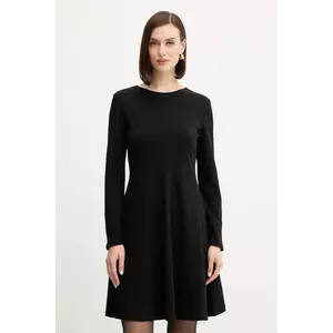 Weekend Max Mara rochie CALIFFO culoarea negru, mini, evazați, 2525626012600 imagine