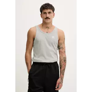 adidas Originals tricou Essentials culoarea gri, JV7669 imagine