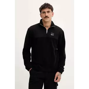 Karl Lagerfeld Jeans bluză culoarea negru, cu imprimeu, A4M20018 imagine