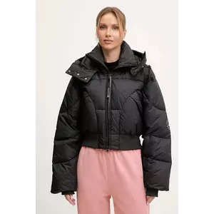 adidas by Stella McCartney geacă ASMC Crop culoarea negru, de iarnă, JW2027 imagine