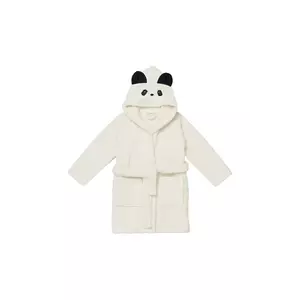 Liewood halat de baie din bumbac pentru copii Lily Bathrobe culoarea bej, LW12387 imagine