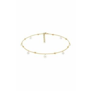 Lilou colier placat cu aur Flowers 125/34/LAN imagine