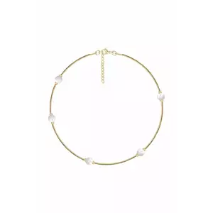 Lilou brățară placată cu aur Pearls 222/160/BRA/PEB/PO imagine