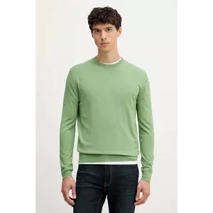 United Colors of Benetton pulover culoarea verde, light, 110XU10A5 imagine