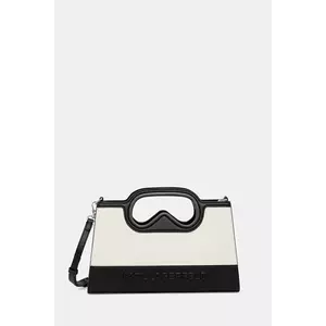 Karl Lagerfeld poșetă culoarea alb, A4W30283 imagine
