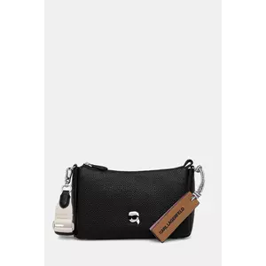Karl Lagerfeld poșetă culoarea negru, A4W30004 imagine