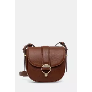 Barbour poșetă de piele culoarea maro, LBA0490 imagine