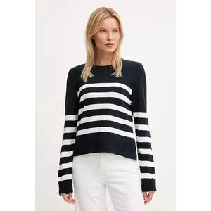 Barbour pulover DEMI culoarea bleumarin, light, LKN1669 imagine