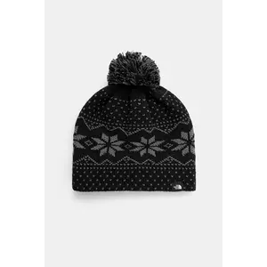 The North Face căciulă copii KIDS CABIN SKI TUKE culoarea negru, NF0A8CGTSWL1 imagine