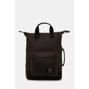 Barbour rucsac Field Wax culoarea verde, mare, uni, UBA0714 imagine