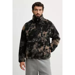 The North Face hanorac fleece Extreme Pile 2 culoarea negru, cu imprimeu, NF0A8EEPD7O1 imagine