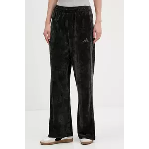 adidas pantaloni de trening din velur Tiro culoarea negru, cu imprimeu, JM1805 imagine