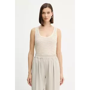 Morgan top culoarea bej, MCAMI imagine