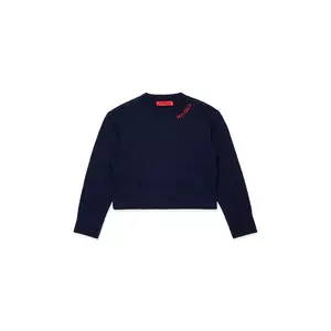 MAX&Co. pulover de lână pentru copii MAXK18F KNITWEAR culoarea bleumarin, MX0251 imagine
