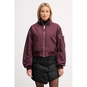 Alpha Industries geacă bomber culoarea bordo, de iarnă, 258010.608 imagine