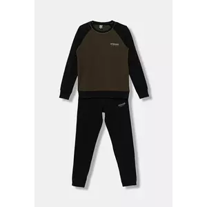 CR7 Cristiano Ronaldo pijamale de bumbac pentru copii 2-pack culoarea verde, cu imprimeu, 8770 imagine