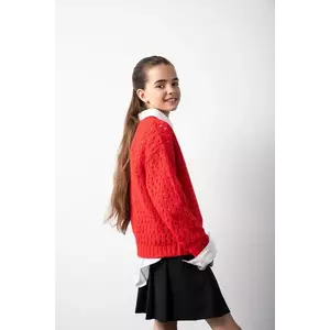 Coccodrillo fustă fete culoarea negru, mini, evazați, RAVE GIRL JUNIOR imagine