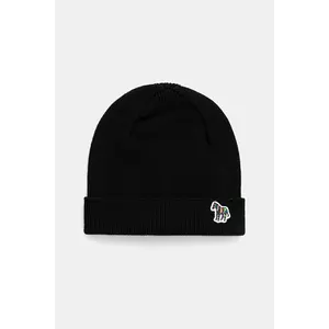 Paul Smith căciulă de lână culoarea negru, M1A-383MK-TZEBRA imagine