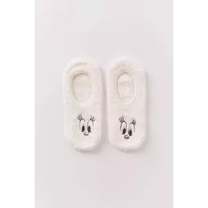 women'secret șosete culoarea bej, 3612462 imagine