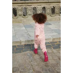 Konges Sløjd geacă copii THERMO FRILL JACKET GRS culoarea roz, KS103545 imagine