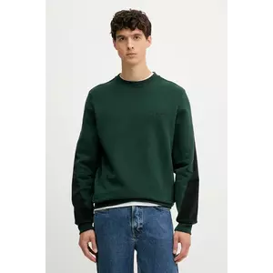 PS Paul Smith hanorac de bumbac culoarea verde, uni, M2R-684Z-T22193 imagine